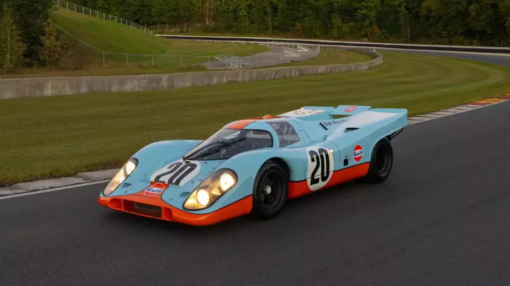 Легендарный Porsche 917K Стива Маккуина на аукционе Mecum