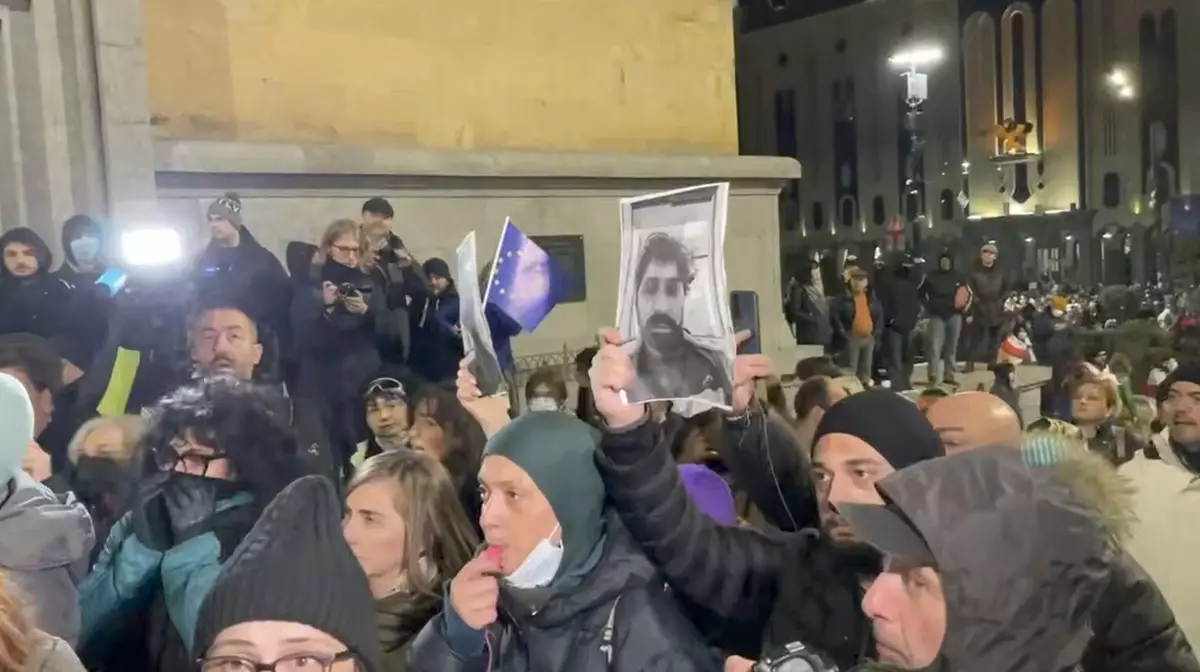 В Тбилиси возобновились протесты против заморозки переговоров о вступлении в ЕС