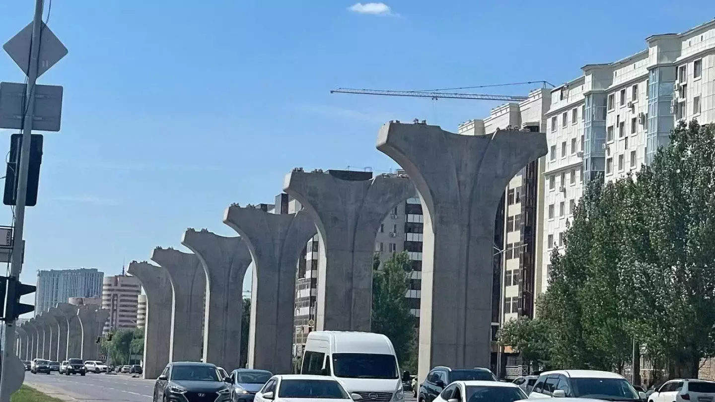 LRT в Астане: улицу Сыганак перекроют на девять месяцев