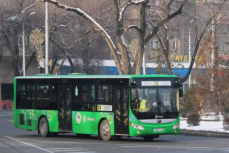 С 13 декабря начнет курсировать новый автобусный маршрут в Алматы