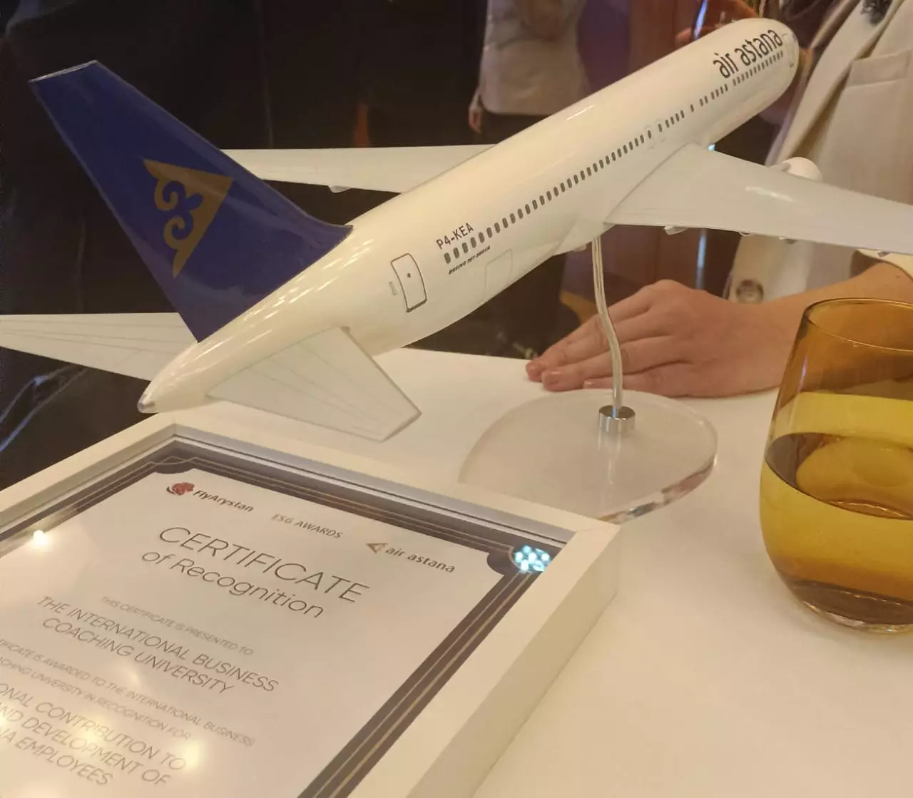 Группа компаний Air Astana чествует партнеров за вклад в ESG