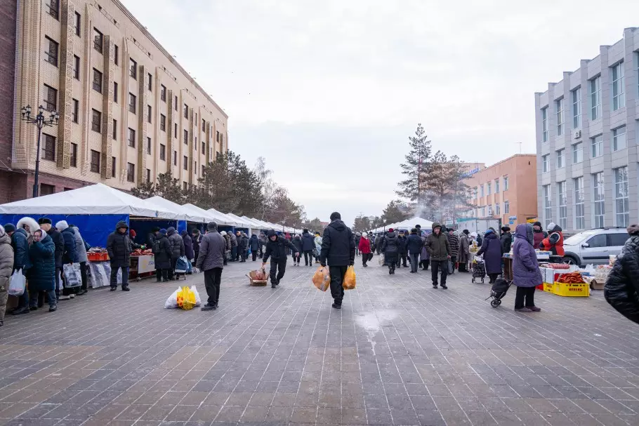 Более 50 000 яиц раскупили на ярмарке в Костанае всего за пару часов