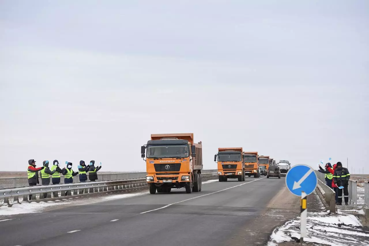 Завершена реконструкция дороги от Атырау до границы с Россией