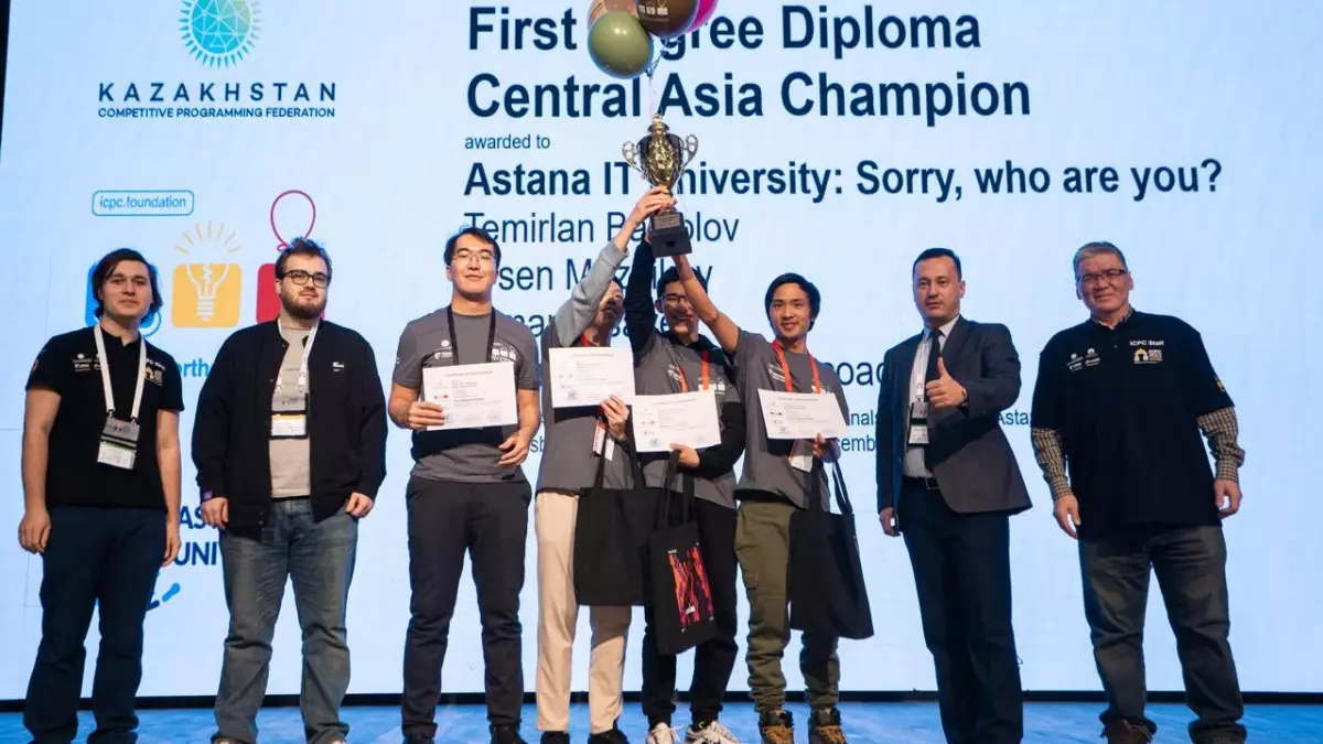 AITU командасы Қазақстан атынан ICPC World Finals 2025 байқауына жолдама алды