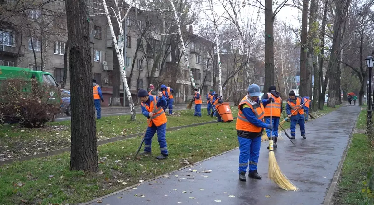 Алматыда алғаш рет аула аумақтарын кешенді күтіп ұстау тәжірибесі енгізілді