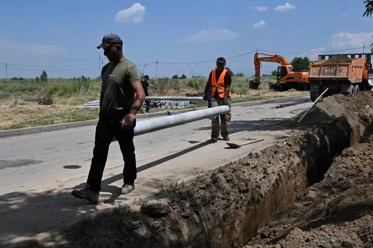 Алматыда 347 км инженерлік желі салынып, жаңғыртылады