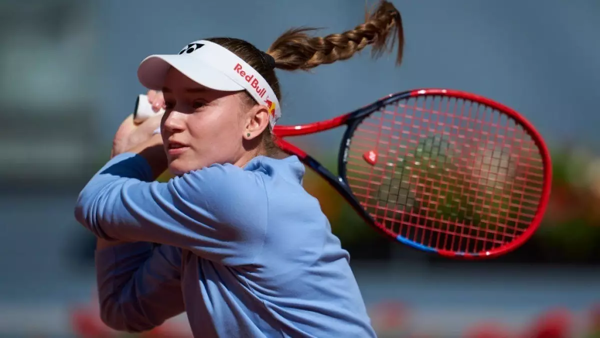 Елена Рыбакина  World Tennis League турнирінде өнер көрсетеді