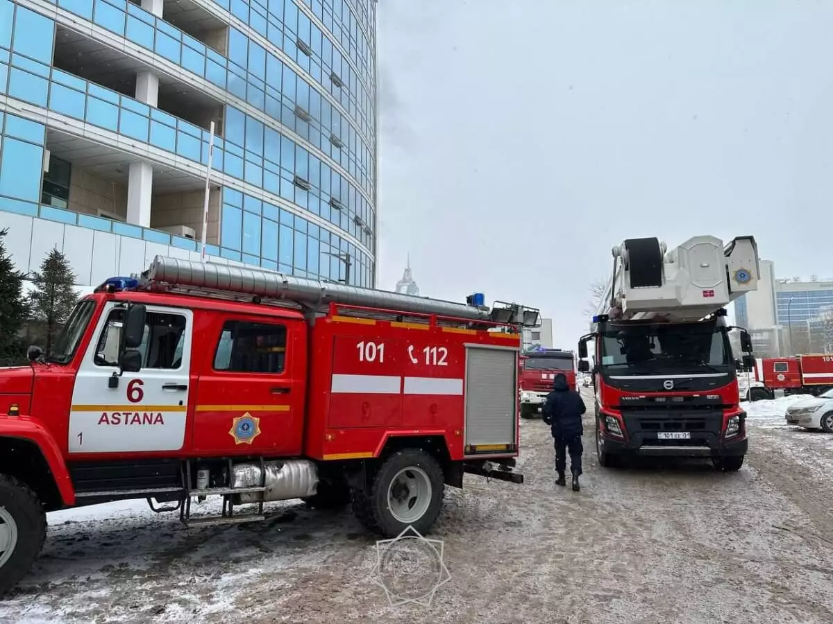 Пожар в оздоровительном комплексе произошел в Астане