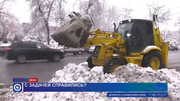 Очистка дорог от снега: в акимате Шымкента учли предыдущие ошибки