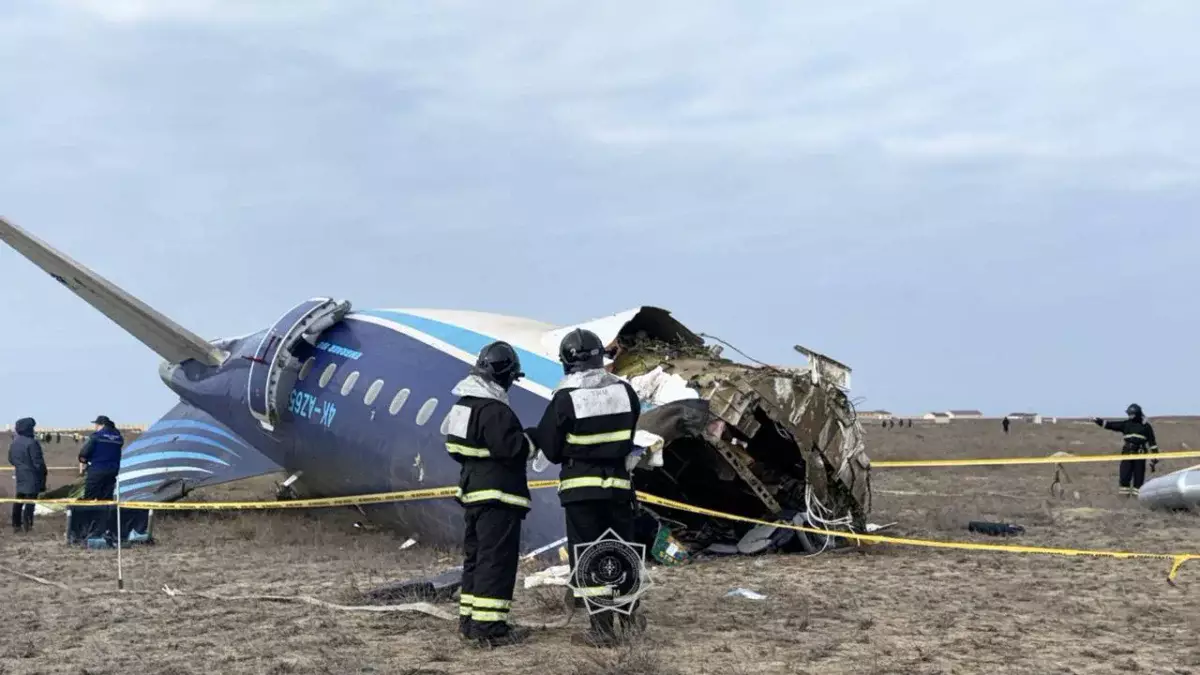 Ұшақ апатынан зардап шеккен 29 адам ауруханаға жеткізілді - ДСМ