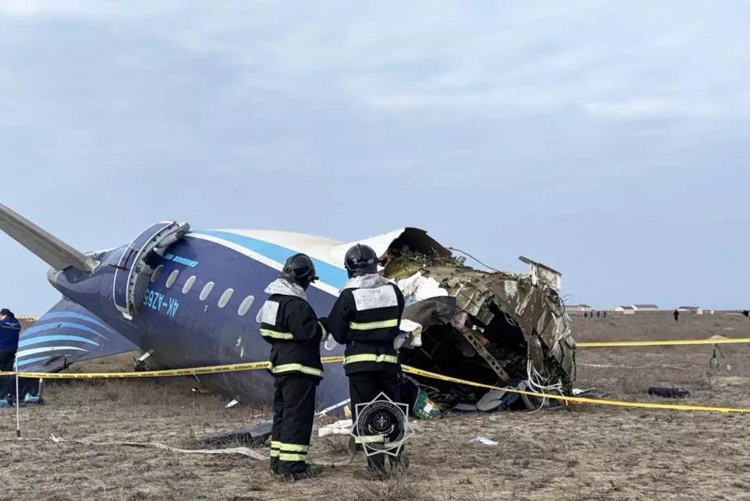 Крушение самолёта в Актау: в Азербайджане объявлен траур