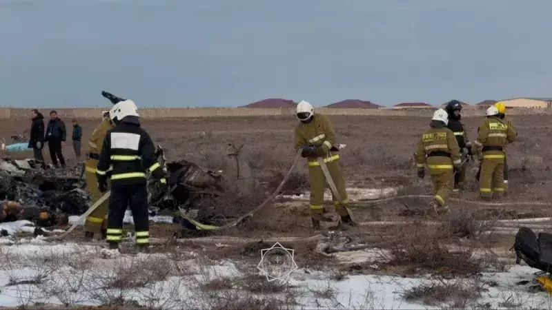 11 пострадавших при крушении самолета в Актау находятся в реанимации