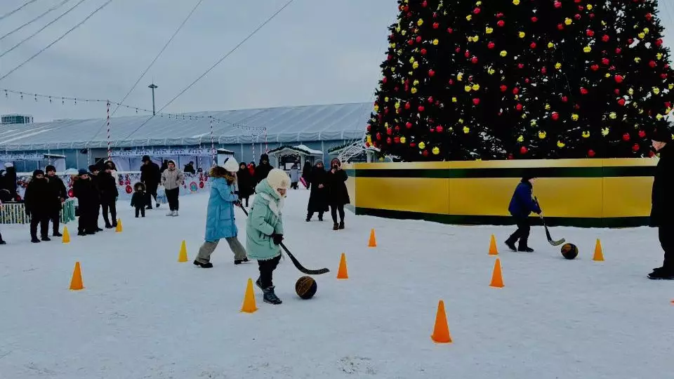 Астанада жаңа жылдық ойын-сауық басталды