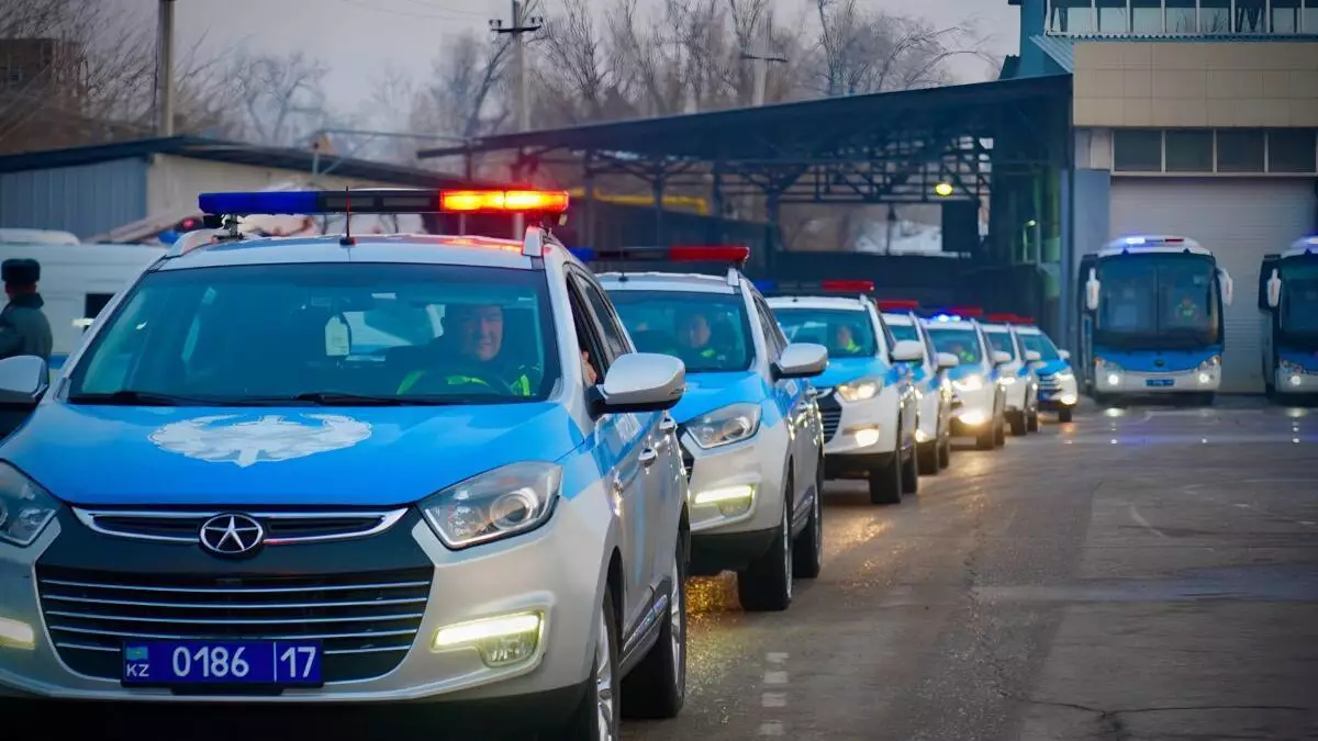 Шымкентте жаңа жыл түні 2 мың полицей қауіпсіздікті қамтамасыз етеді