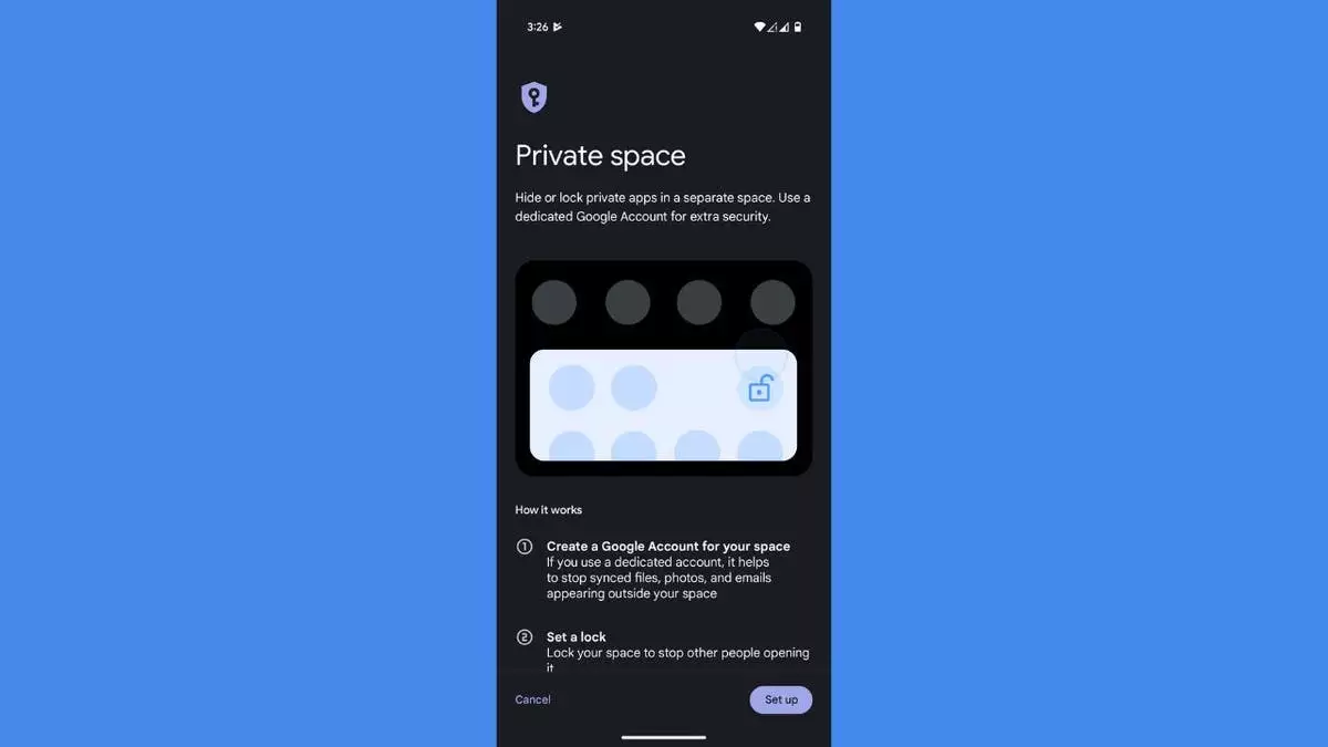 Новая функция Private Space в Android 15 положит конец слежке