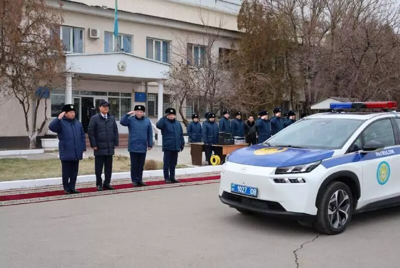 Более 70 новых автомобилей получили полицейские в Жамбылской области