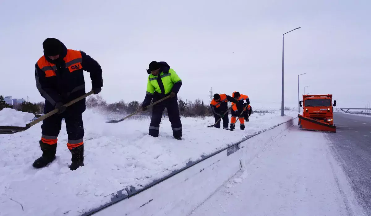 Жаңа жыл мерекесінде жол қызметі күшейтілген режимде жұмыс істейді