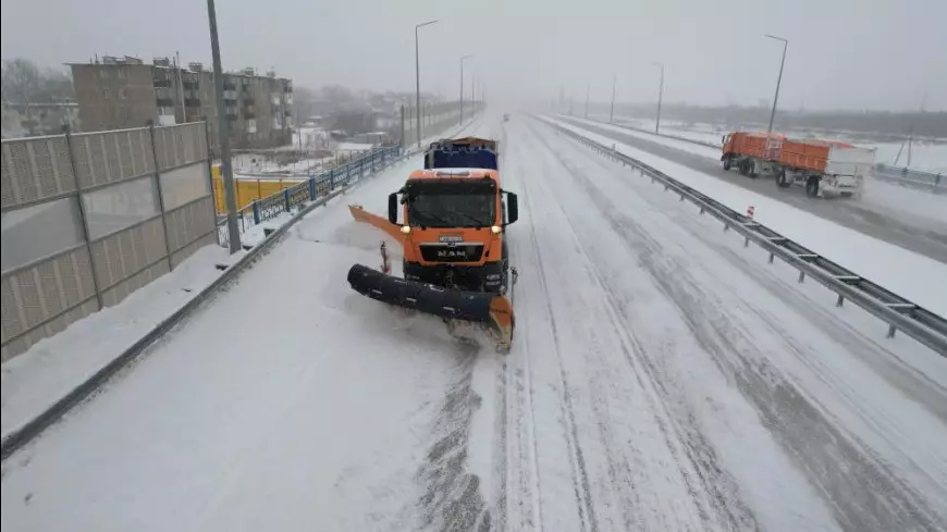 Жамбыл облысында автокөлік қозғалысына уақытша шектеу енгізілді