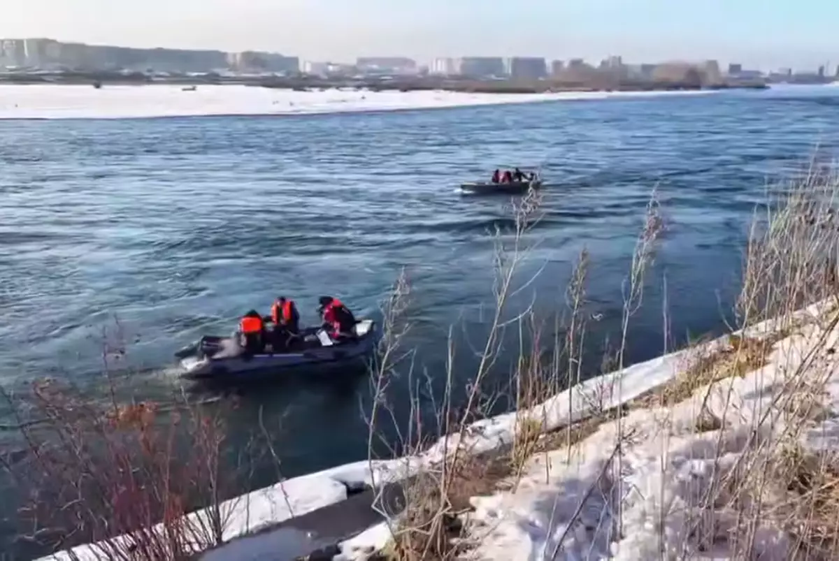 Затонувшее авто нашли в Иртыше с помощью эхолота