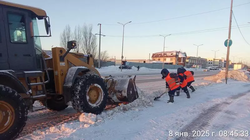 Свыше 2,5 млн кубометров снега вывезено из Астаны с начала зимнего периода