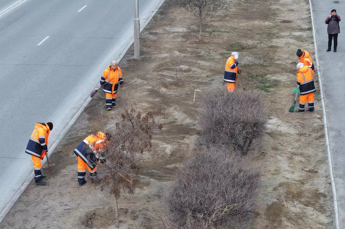 Уборку в усиленном режиме проводят в Актау14.01.2025 17:00 - новости на Lada.kz