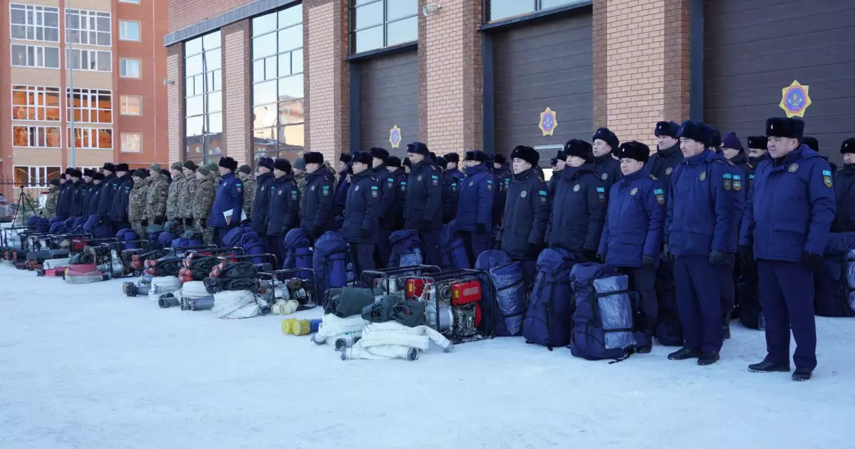   Ақмолада көктемгі су тасқынына дайындық тексерілді   