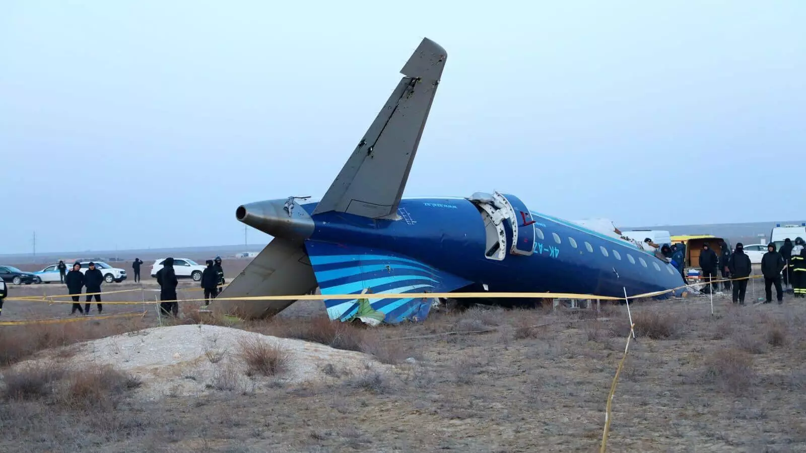 «Черные ящики» лайнера Azerbaijan Airlines вернули в Казахстан