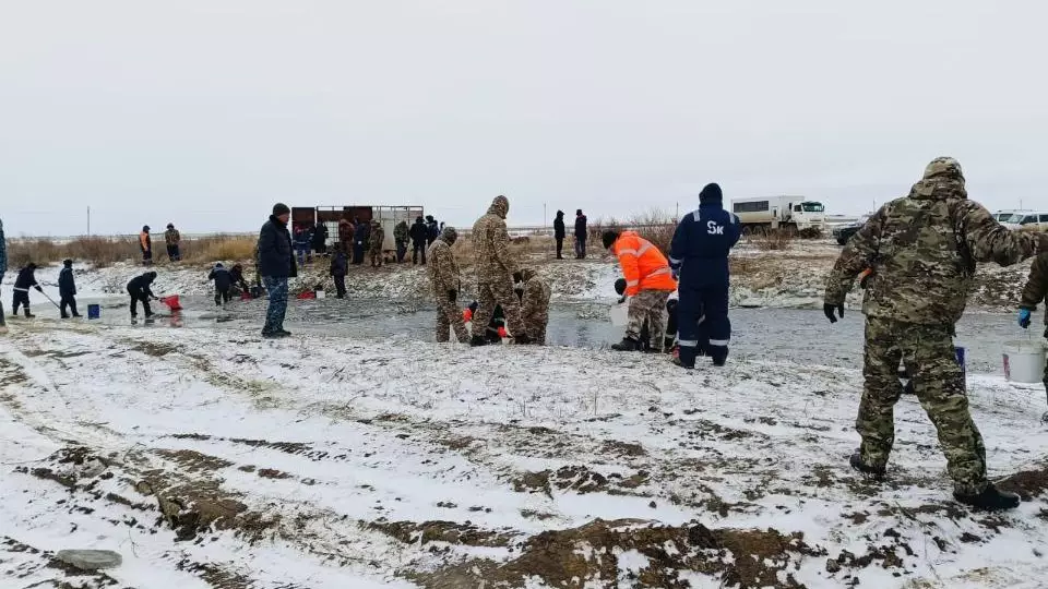 6,4 млн штук молоди рыбы спасли в Атырауской области