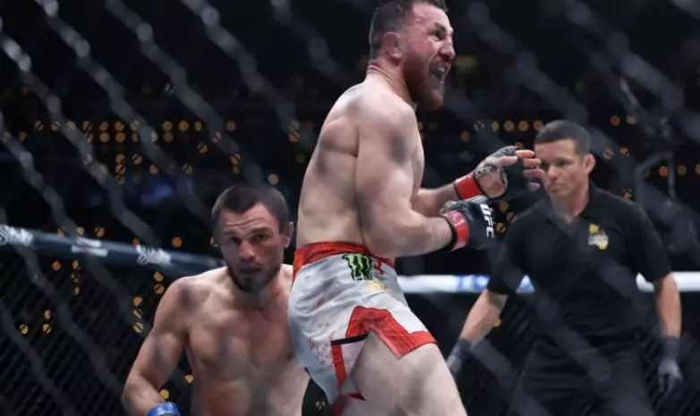 Полный бой Двалишвили — Нурмагомедов на UFC 311