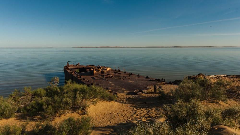 Казахстан направляет рекордные объемы воды в Аральское море