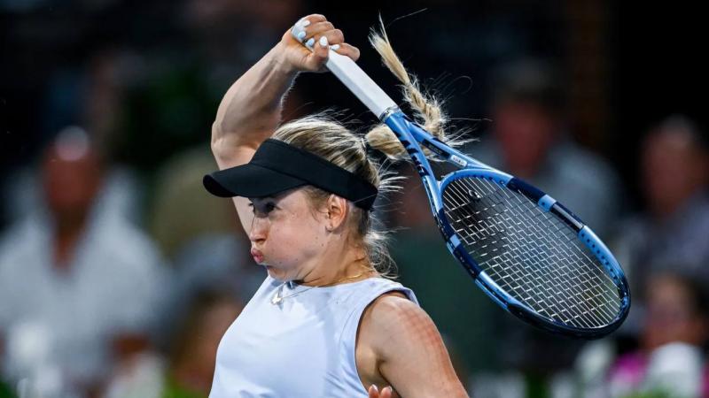 Юлия Путинцева WTA 1000 турниріндегі жарыс жолын аяқтады