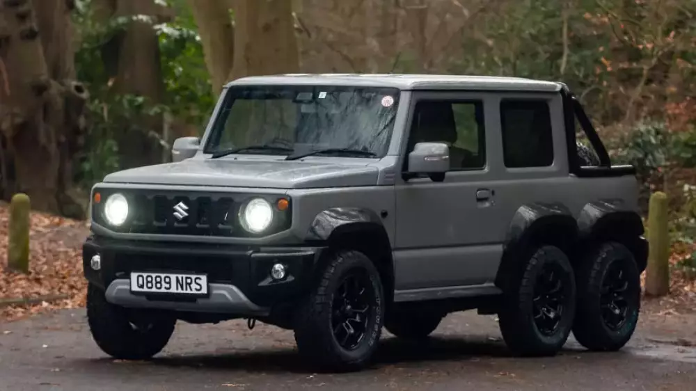 Шестиколесный Suzuki Jimny выставили на продажу в Великобритании