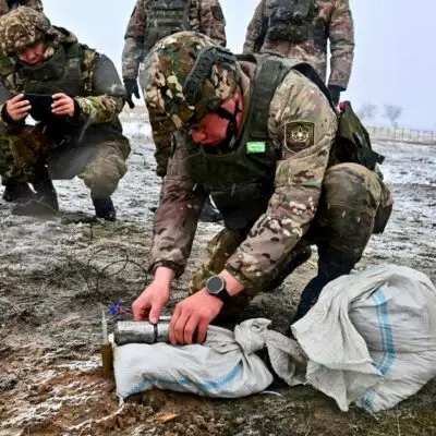 В Конаевском гарнизоне прошел курс гуманитарного разминирования