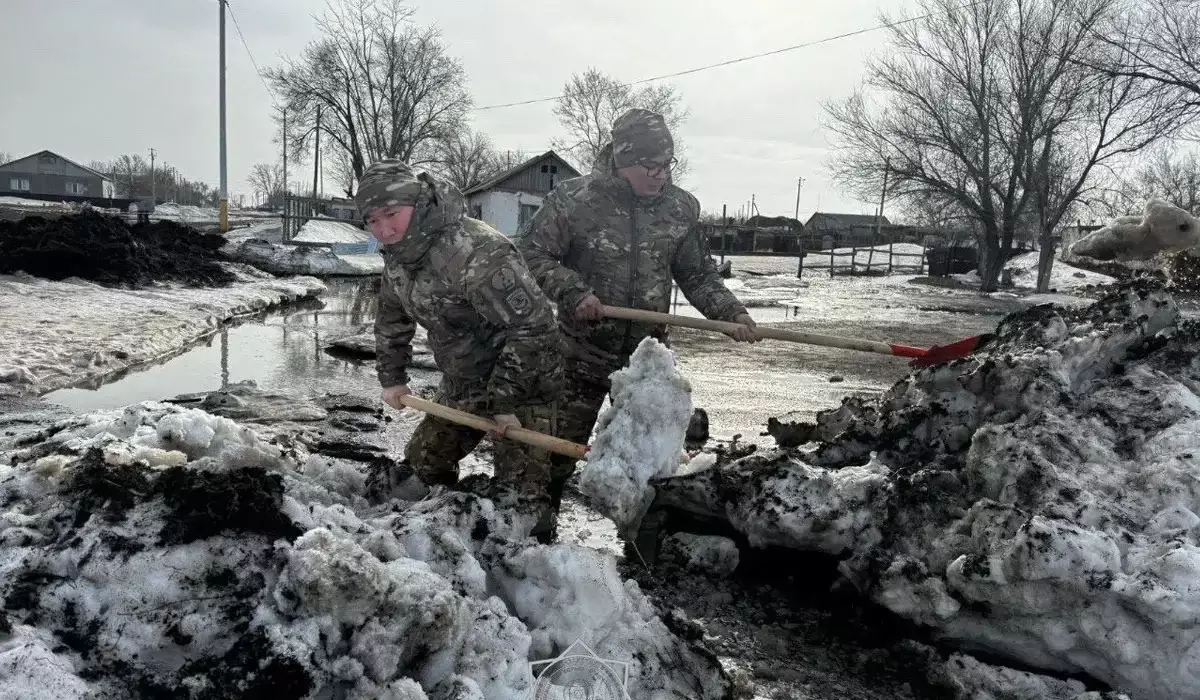 Ақмола облысында ауылдарды су басып, жолдар жабылуы мүмкін