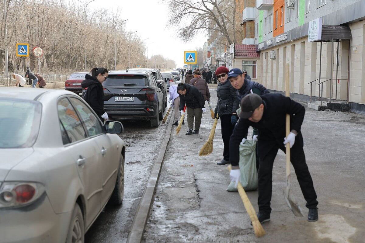 «Таза Қазақстан»: Жезқазғандағы сенбілікке 8 мың адам қатысты