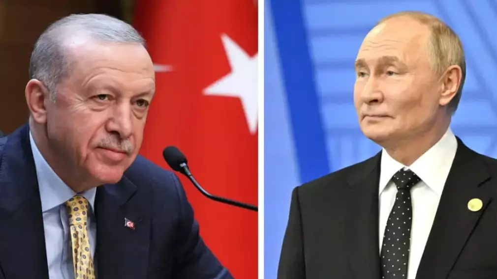 Ердоған мен Путин телефон арқылы сөйлесті