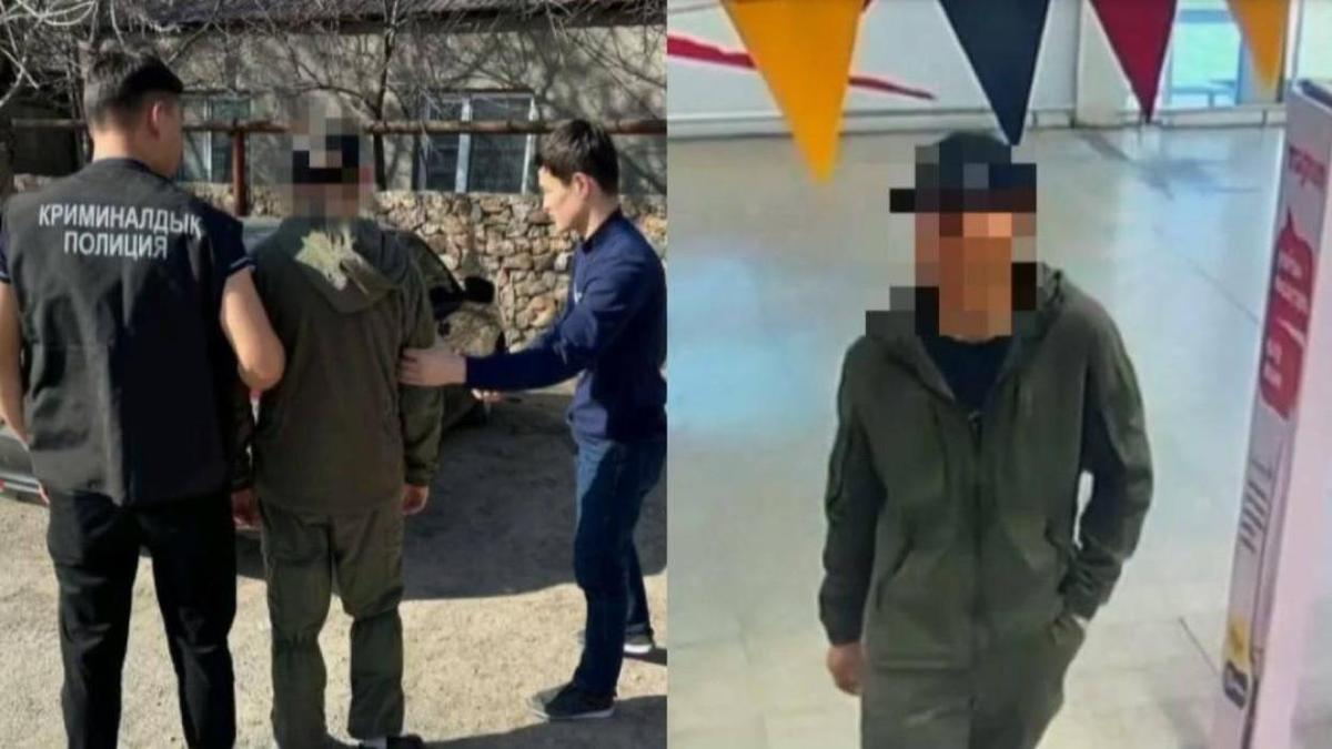 Мужчина попал в объектив видеокамеры и оказался в изоляторе в Туркестанской области