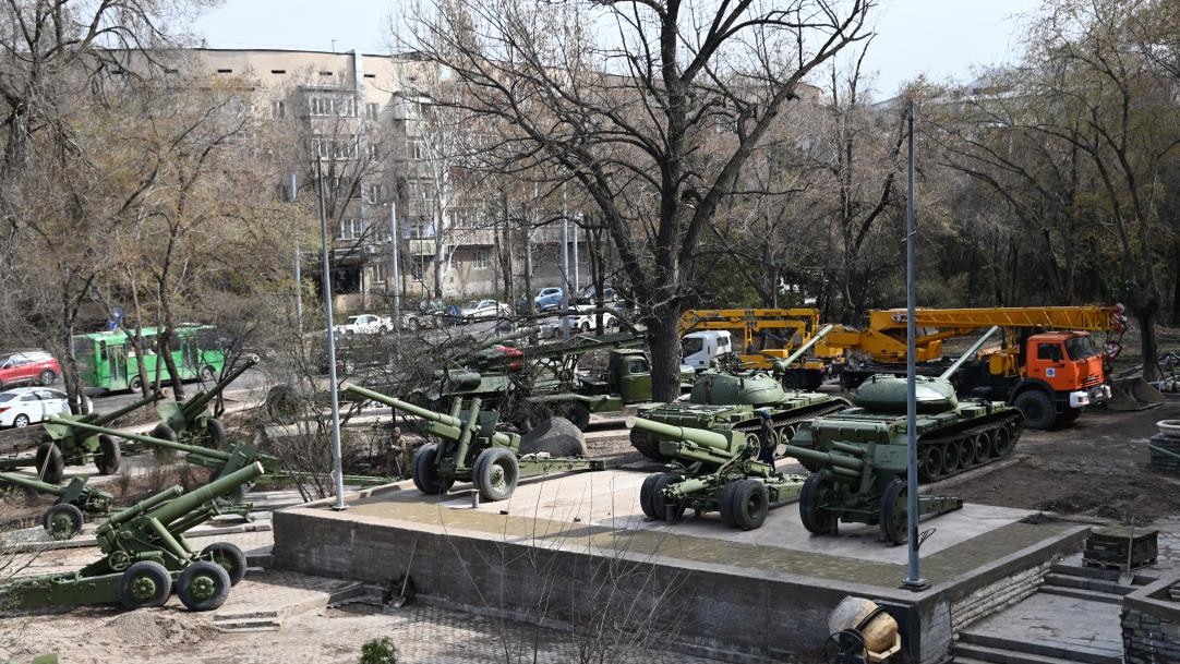 Алматыда ашық аспан астындағы жауынгерлік техника мұражайы ашылады