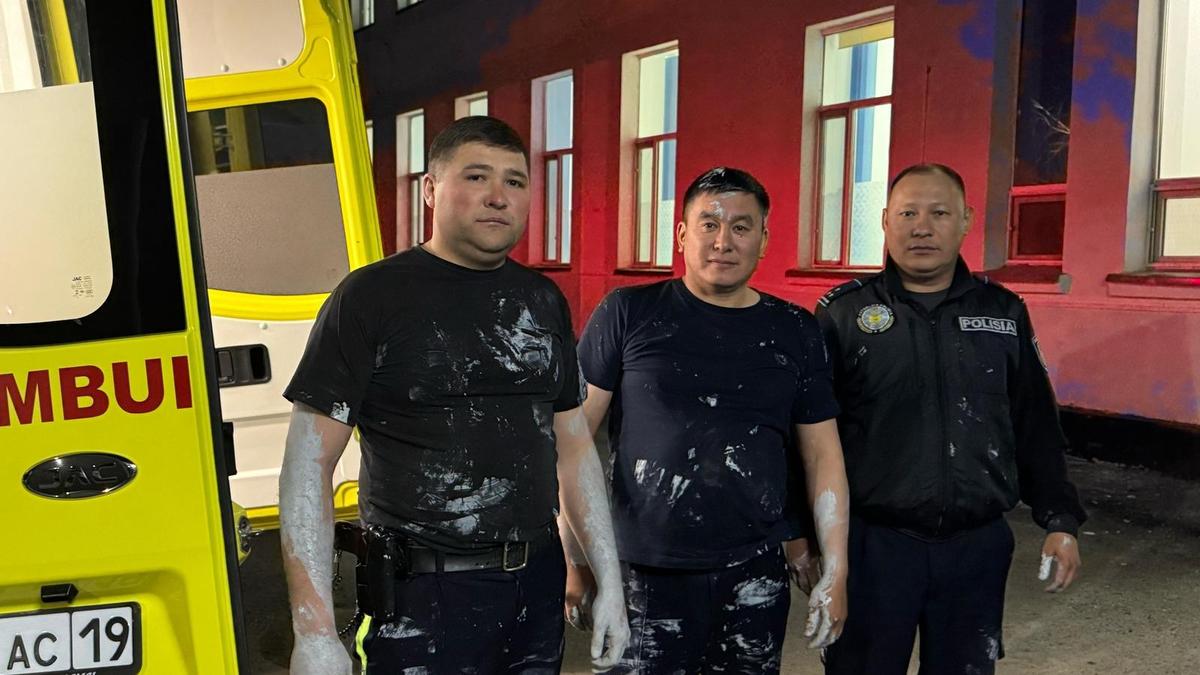 Спасение в Текели: бдительность гражданина и оперативность полицейских спасли жизнь молодому человеку