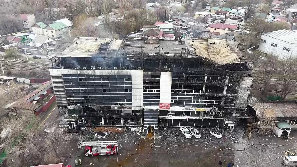 Жетісу ауданындағы өрт сөндірілді