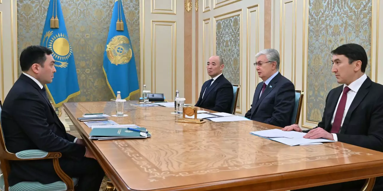 Мемлекет басшысы Энергетика министрі Ерлан Ақкенженовті қабылдады