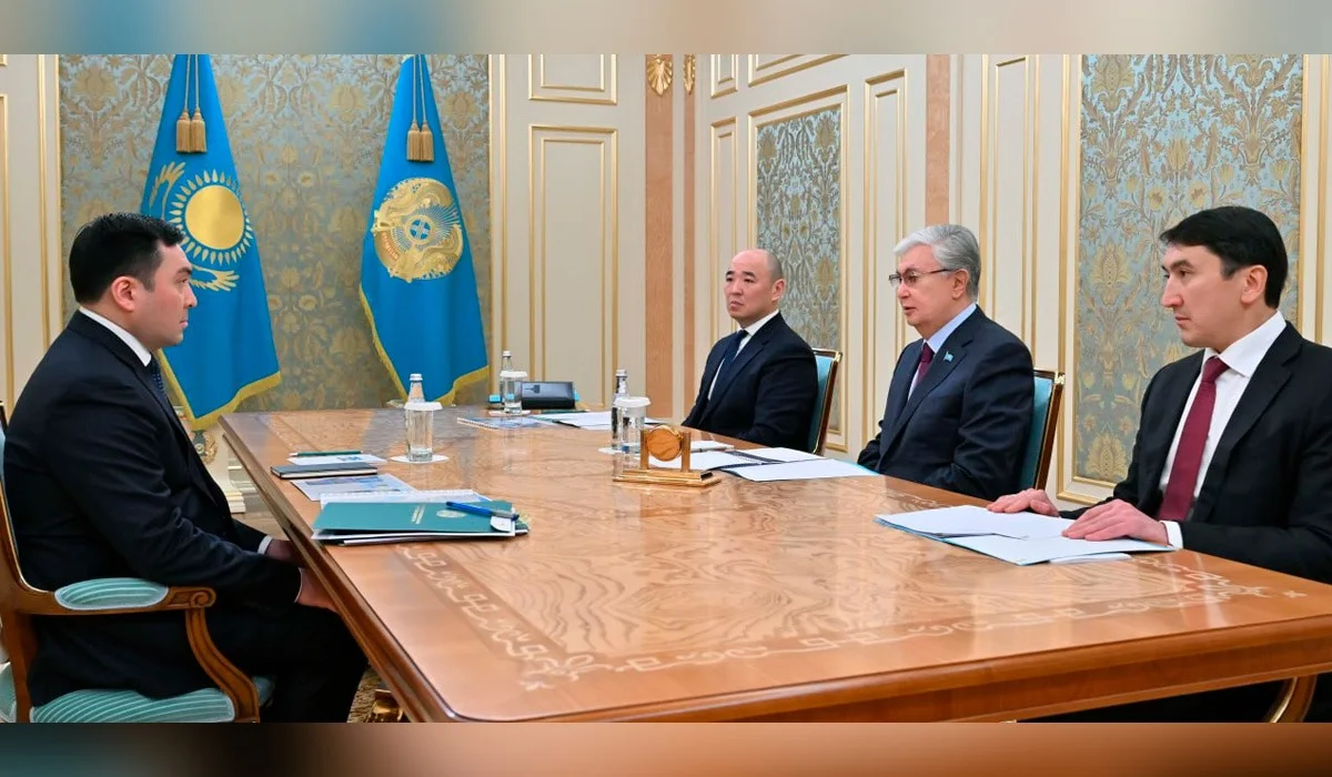 Тоқаев Ақордада энергетика министрі Ерлан Ақкенженовті қабылдады