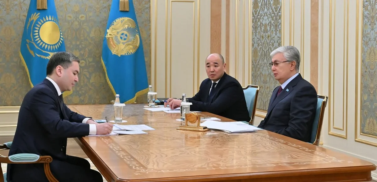 Президент принял министра промышленности и строительства Ерсайына Нагаспаева