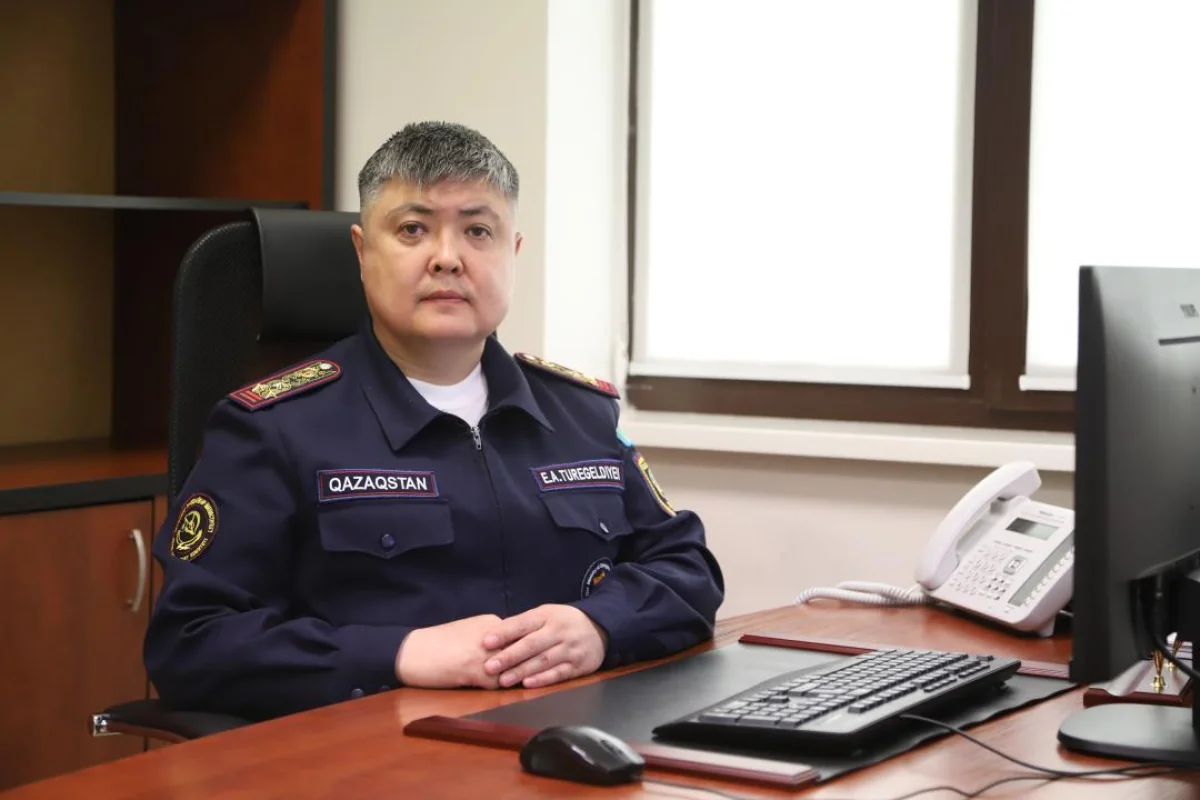 Противопожарную службу МЧС РК возглавил Ерлан Турегелдиев