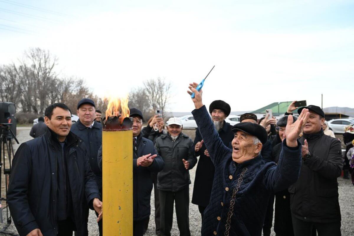 Области Жетісу – 3 года: число газифицированных населенных пунктов выросло с 5 до 84