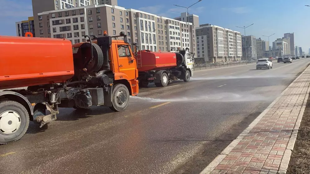 Масштабная уборка стартовала в Астане