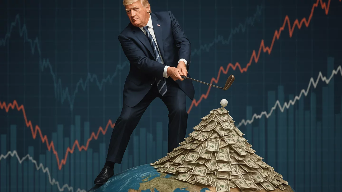 Азиатские фондовые рынки обвалились из-за новых тарифов Трампа