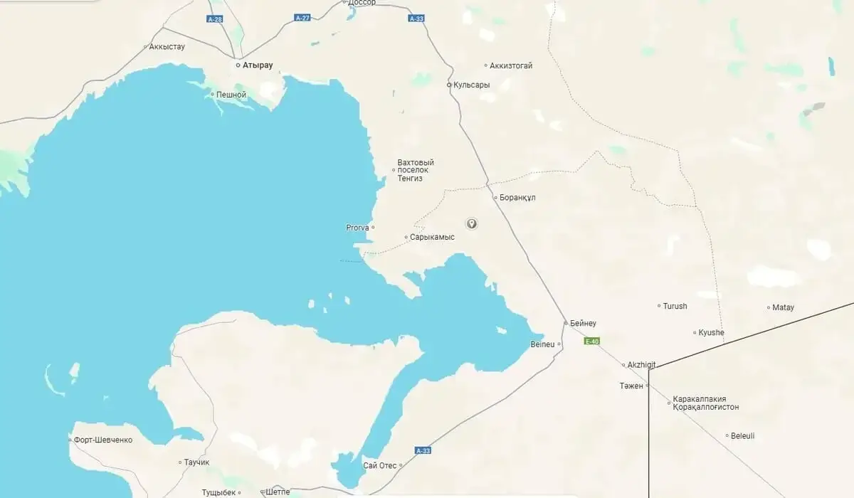 Землетрясение магнитудой 4,3 произошло в Мангистауской области