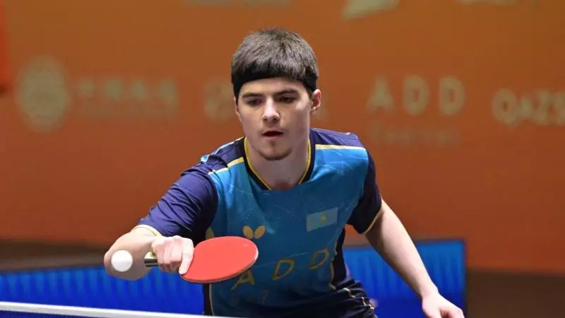 Үстел теннисі: Алан Құрманғалиев өз жасындағы мықтылардың турниріне қатысады