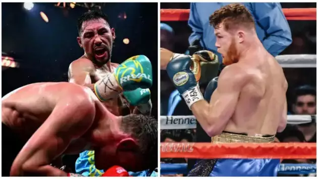 DAZN Әлімханұлы мен "Канело" жекпе-жегінің уақытын "белгіледі"